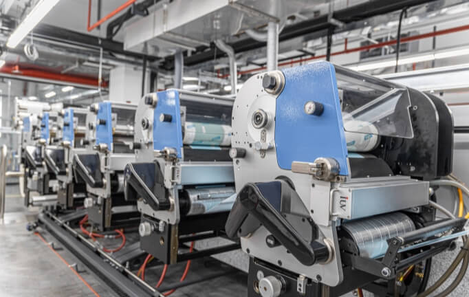 Flexo printing machine