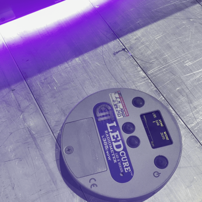 uv energy testing