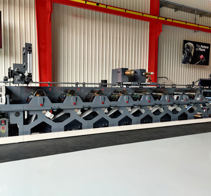 Nilpeter India Factory Shows IUV LED UV Curing System 1708587137039