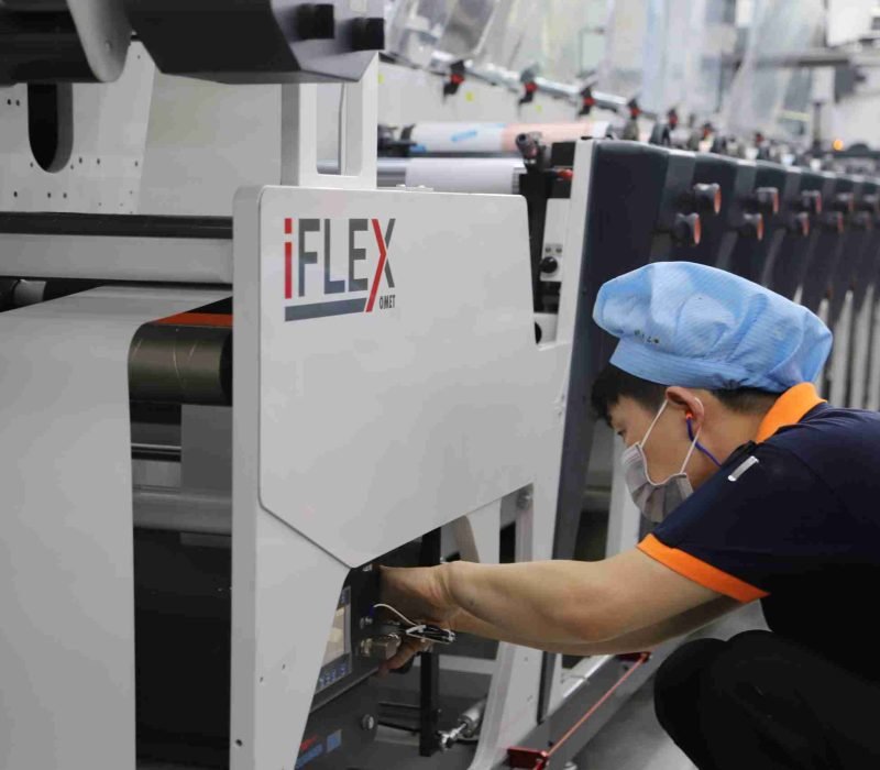 Omet Iflex flexo printing machine for label printing and converting IMG_7114-scaled
