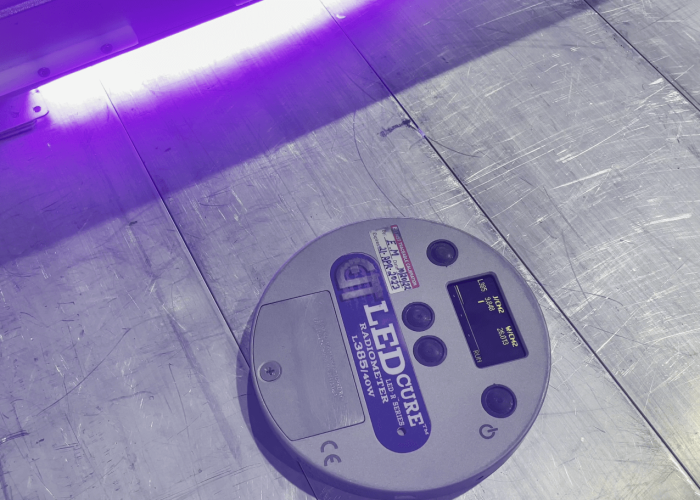 Test d'énergie UV de séchage UV Énergie de séchage UV