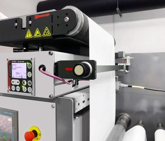 Width measuring LED UV curing System in Bobst Flexography Printing Press Width-measuring-LED-UV-curing-System-scaled