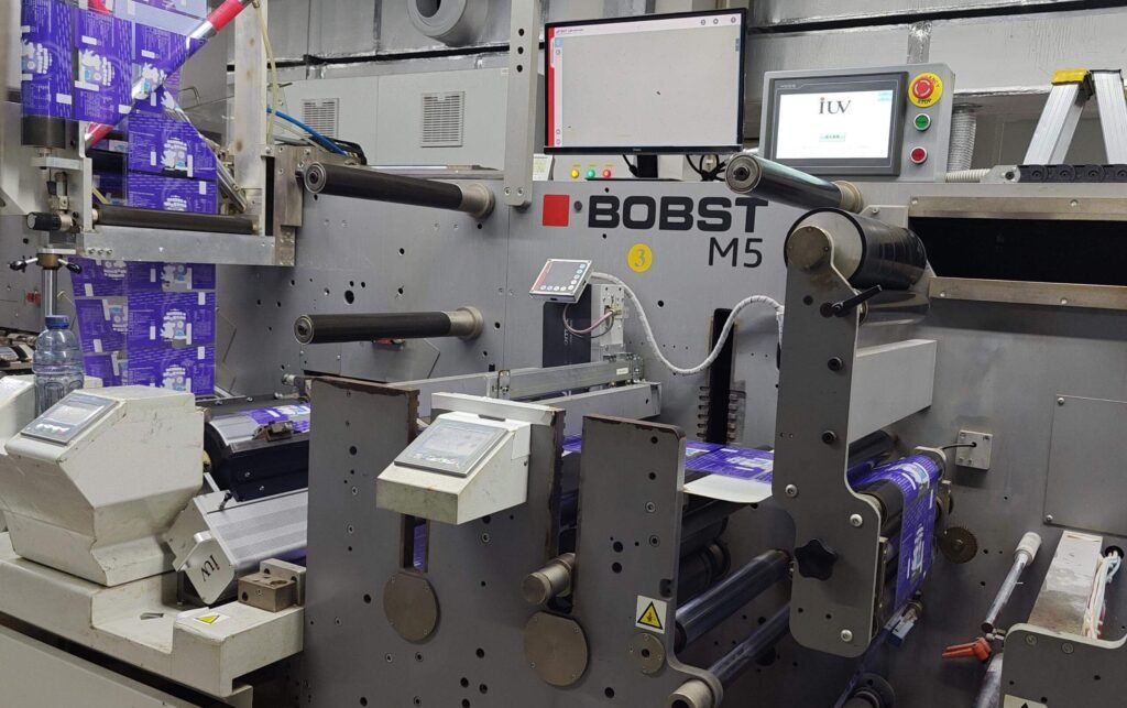IUV UV LED Curing System for Label prinitng machine Bobst M5 Flexo Printing e81be636bb42910970e170cec875f265