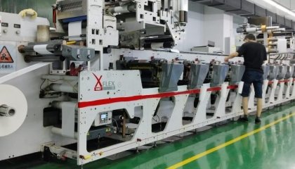 OMET XFLEX X4 LED UV Curing System Upgrade