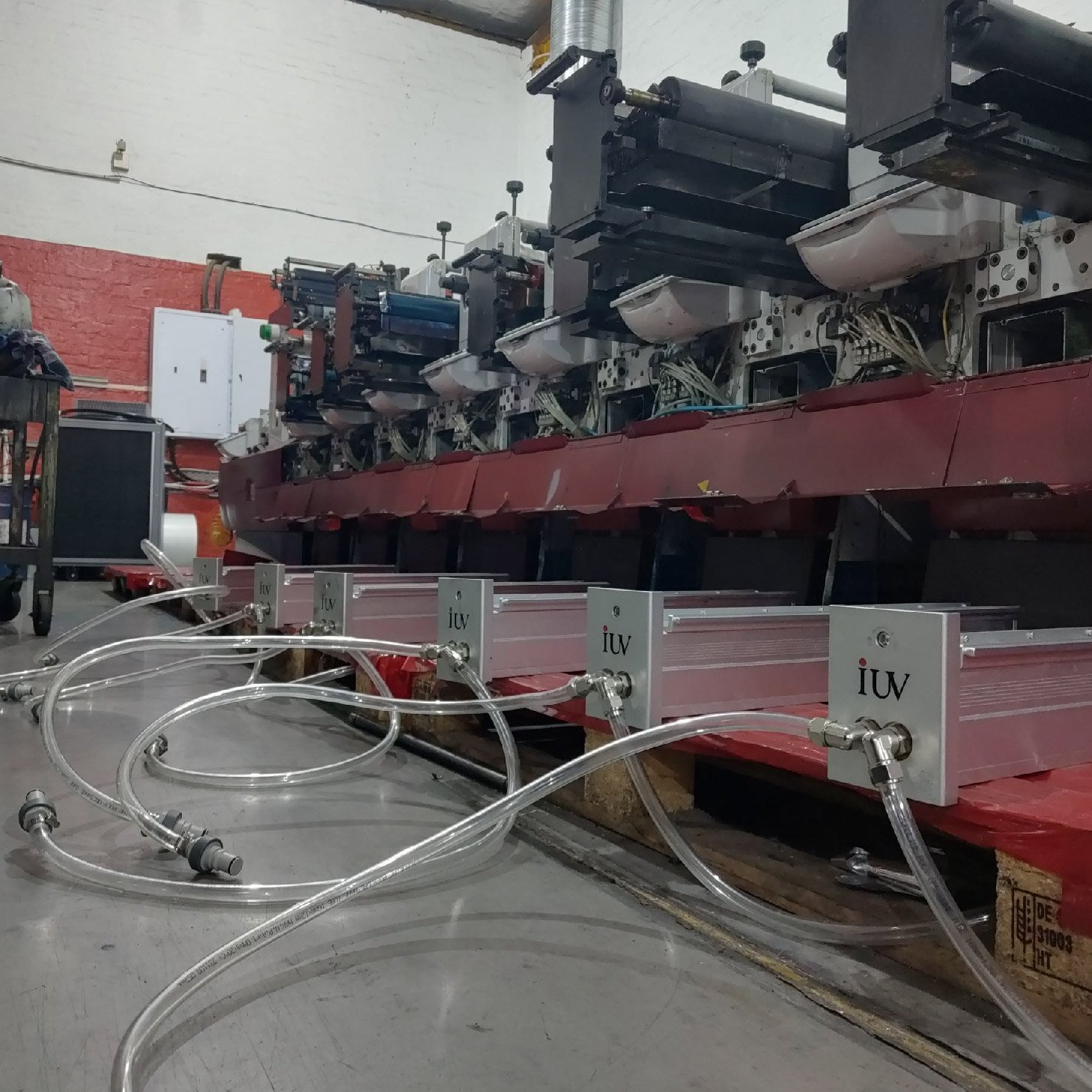 Integration Guide How to Install UV LED Curing Systems on Narrow Web Rotary Label Presses