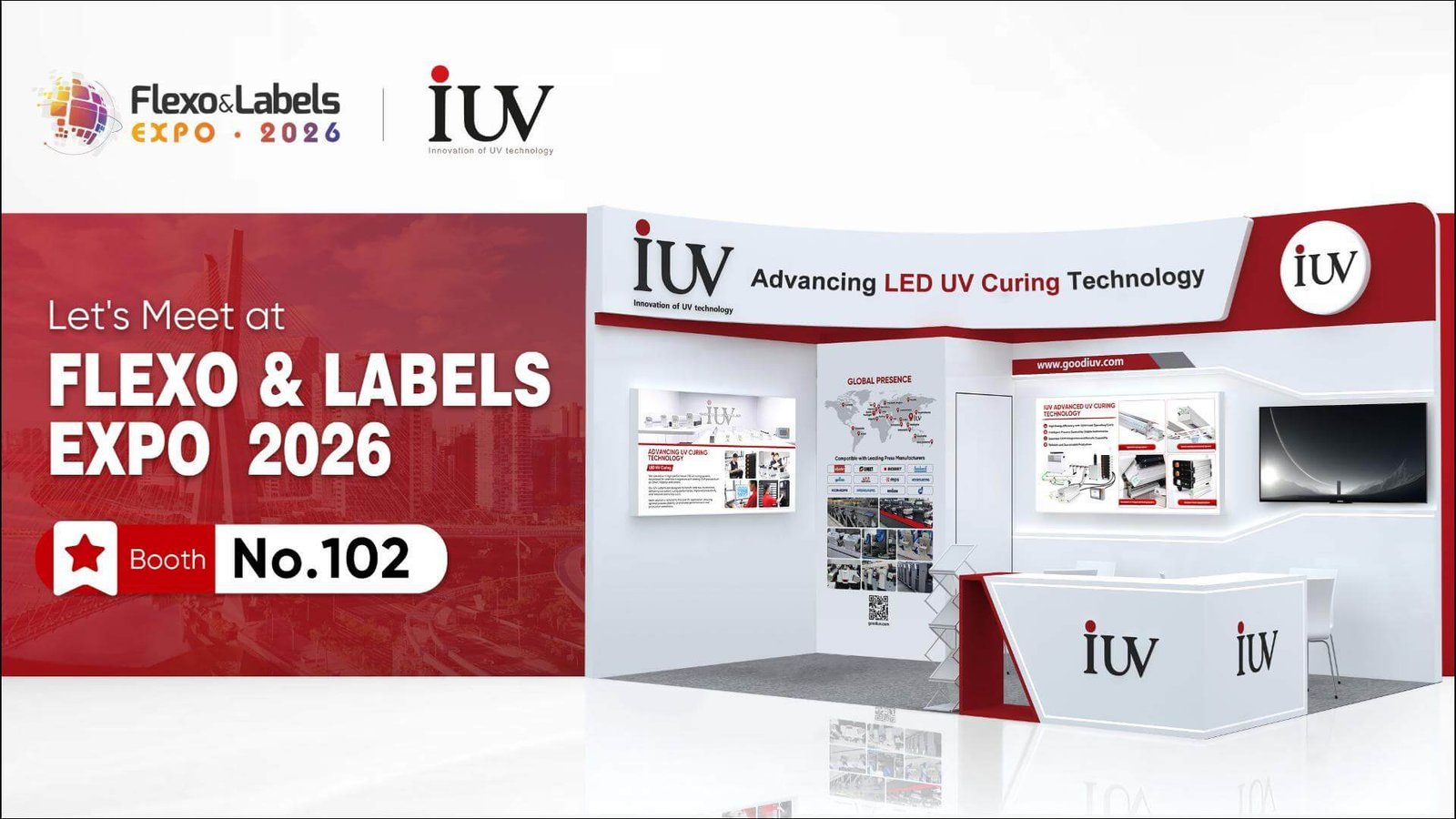 Meet IUV at Flexo & Labels Expo 2026 in São Paulo