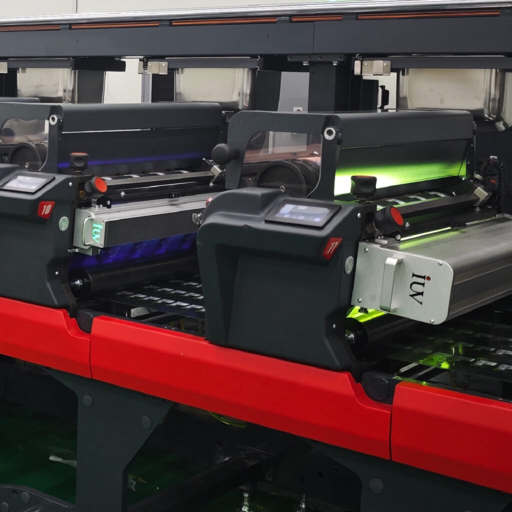 IUV LED UV Curing System Energy Consumption Optimization in Narrow Web Label Printing Production Lines
