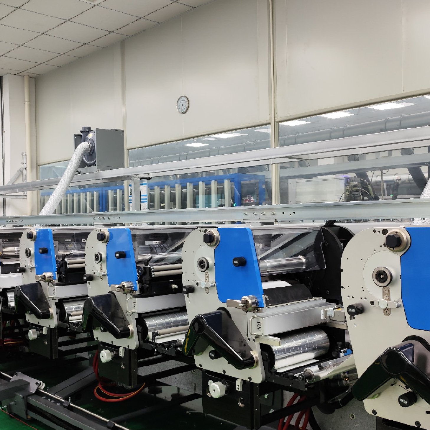 LED UV Curing on Label Converting Presses Coordinating Print, Overprint Varnish, and Vision Inspection