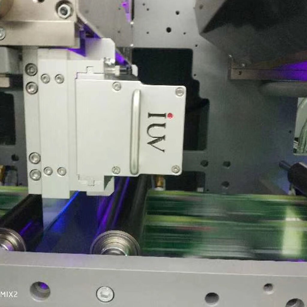 UV Curing for Label Converting Coordinating LED Lamps With Varnish, Lamination, and Rewind Stations