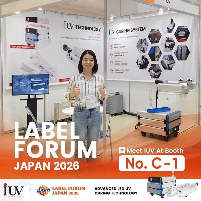 IUV at Label Forum Japan 2026: Advancing LED UV Curing for Label Printing