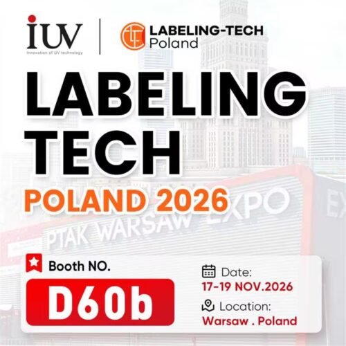 Meet IUV at Labeling-Tech Poland 2026: LED UV Curing Solutions for Label and Narrow Web Printing