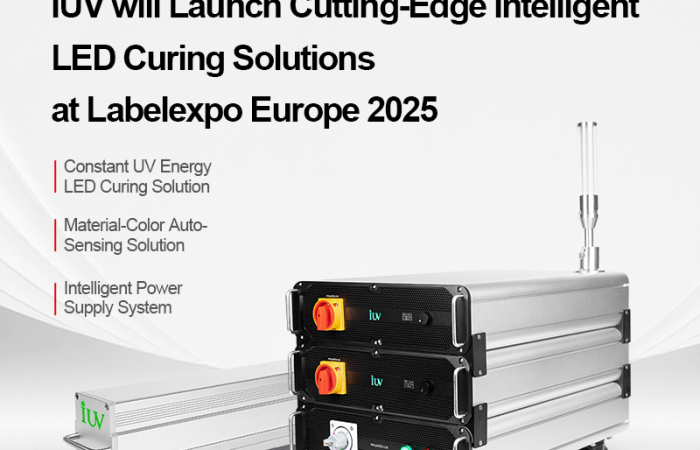 IUV will Launch Cutting-Edge Intelligent LED Curing Solutions at Labelexpo Europe 2025-2